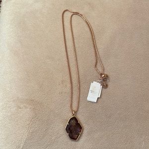 Kendra Scott necklace with charm
